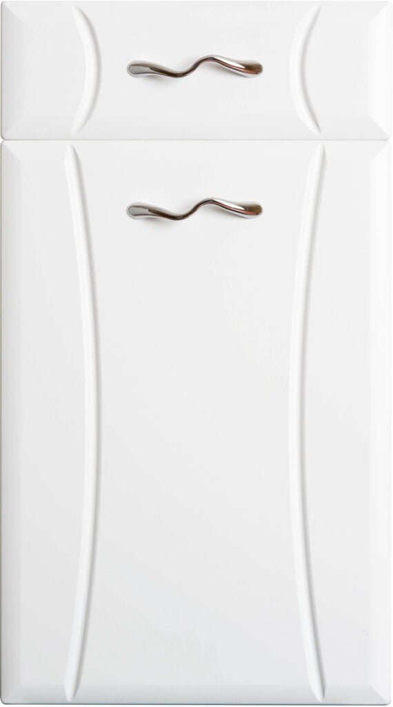 Hourglass Horns Kitchen Door