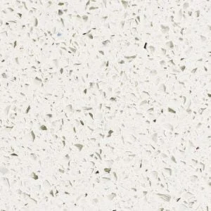 White Sparkle Quartz Swatch